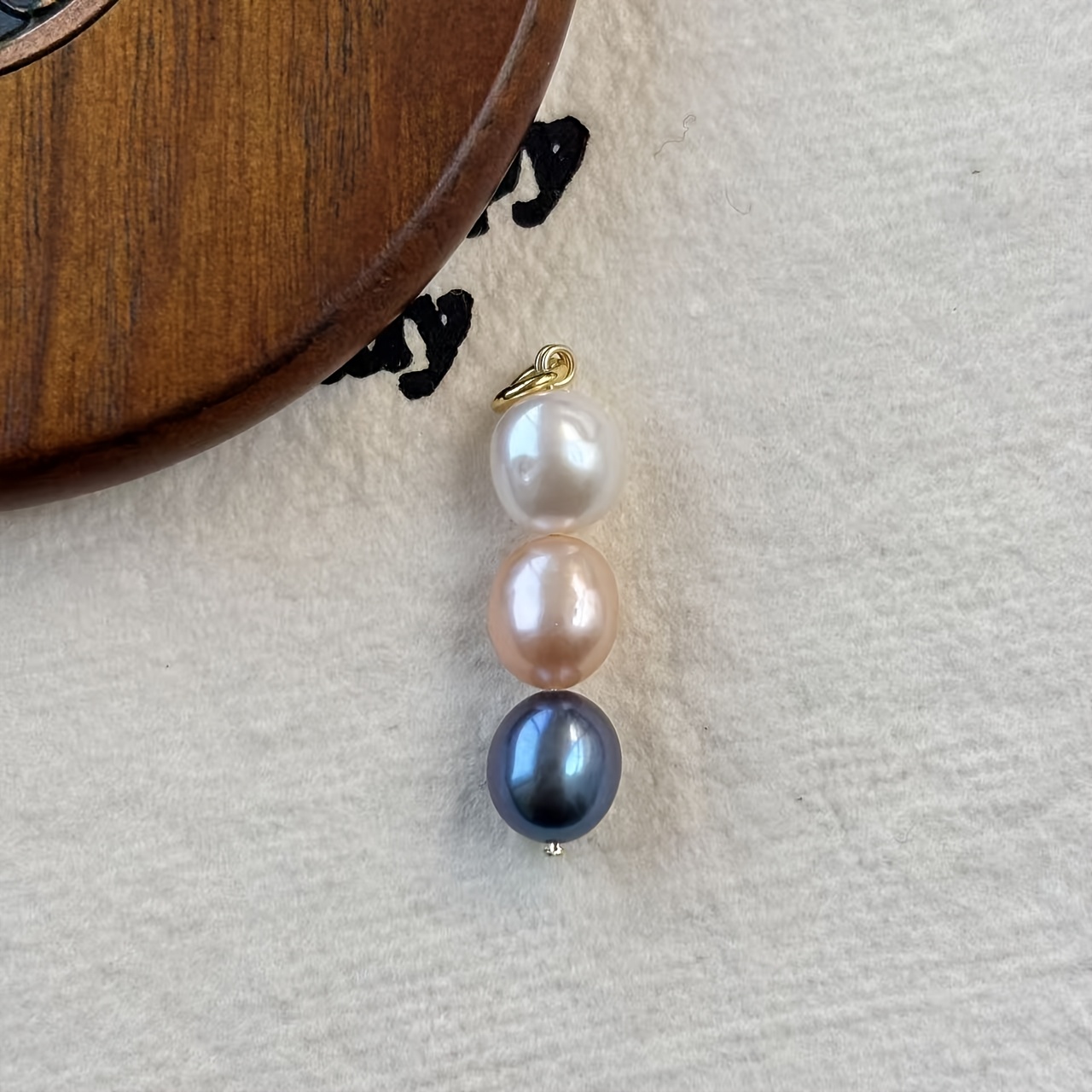 Natural Freshwater Pearls Necklace Pendant, Irregular Shape